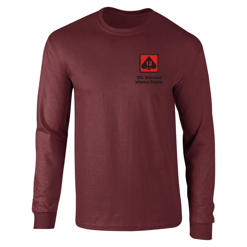 12th Armoured Infantry Brigade Long Sleeve T-Shirt