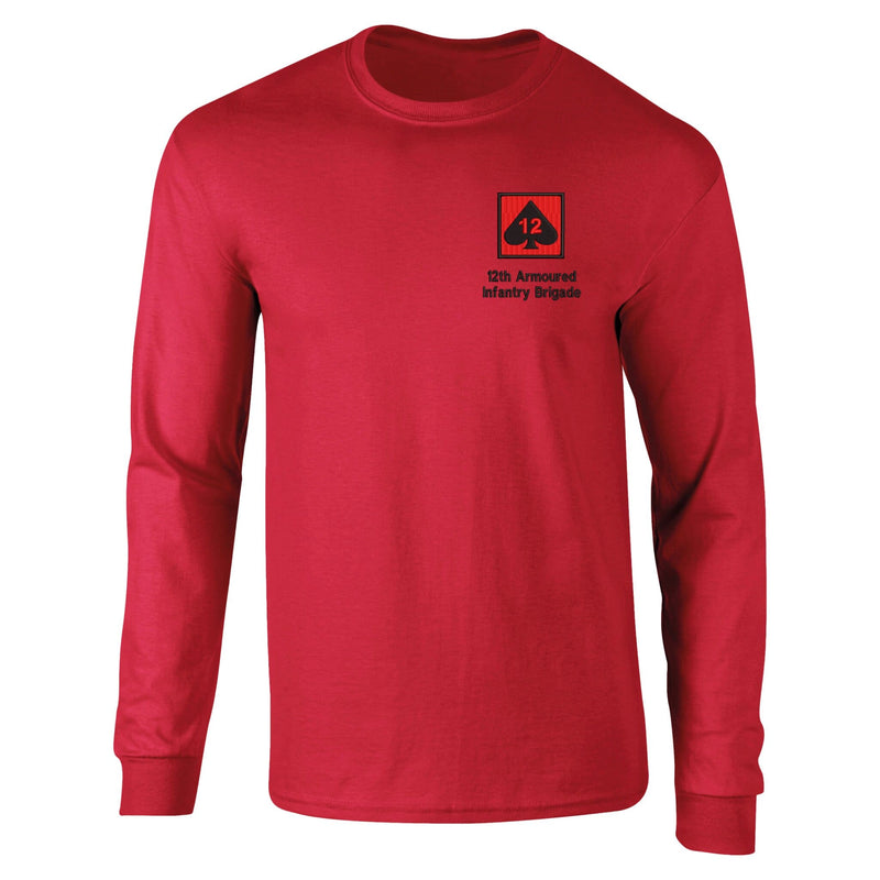 12th Armoured Infantry Brigade Long Sleeve T-Shirt