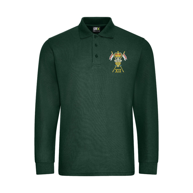 12th Royal Lancers Long Sleeve Polo Shirt