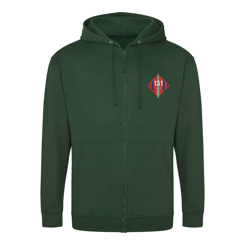 131 Commando Squadron Royal Engineers Zipped Hoodie