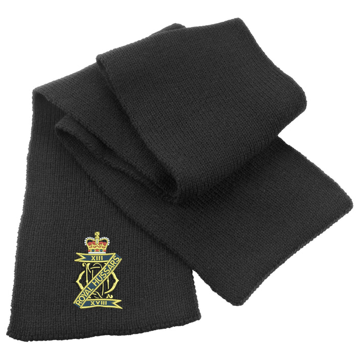 13th/18th Royal Hussars Heavy Knit Scarf