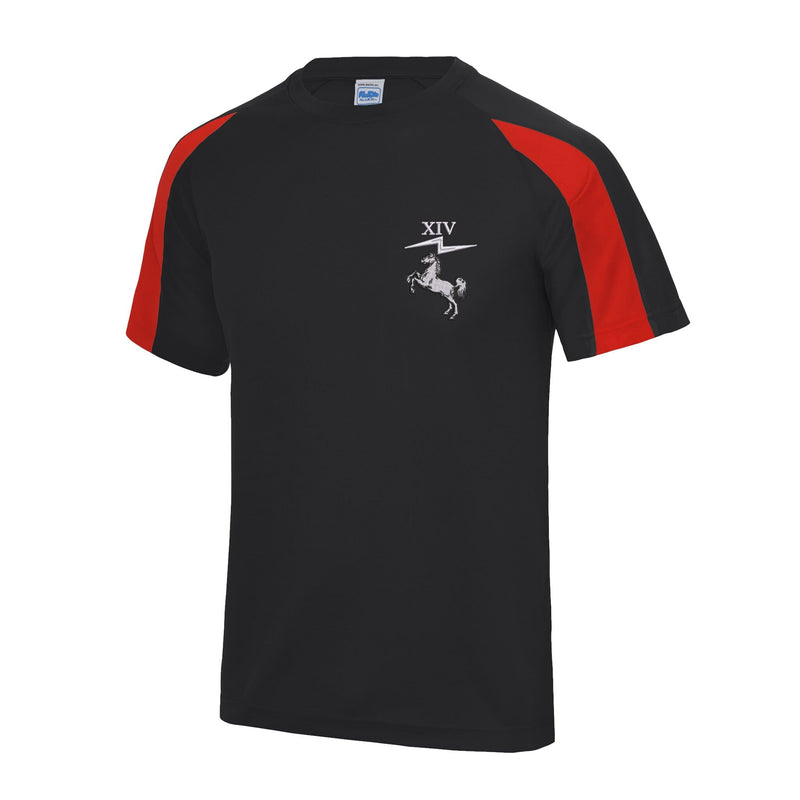 14 Signal Regiment Contrast Polyester T-Shirt