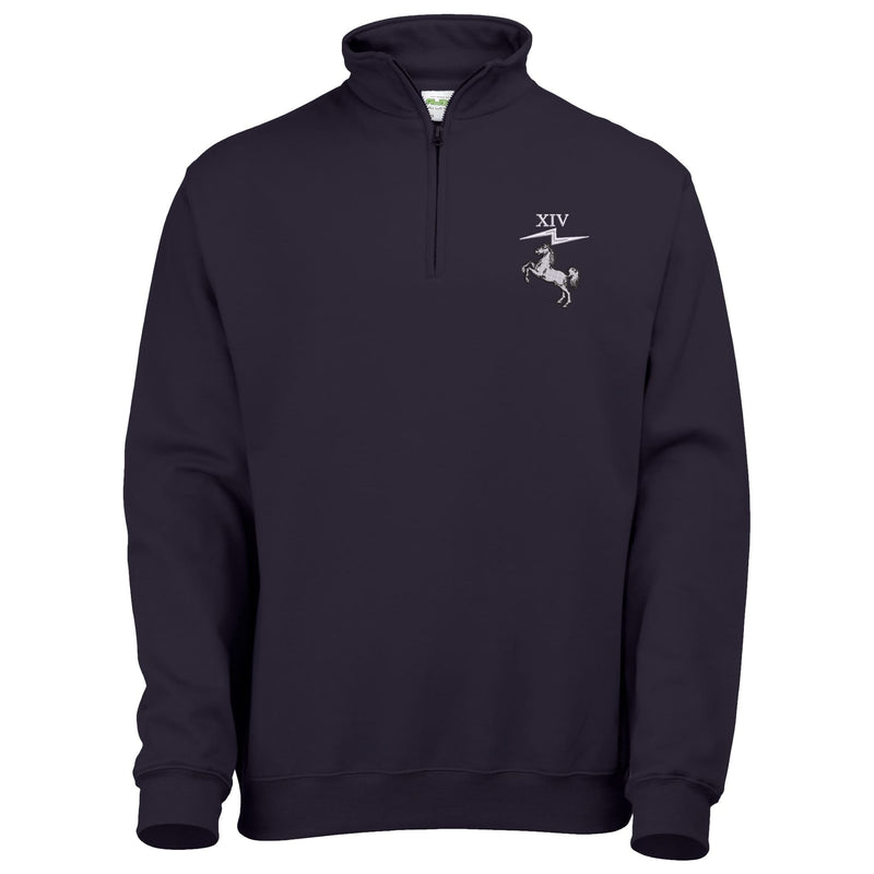 14 Signal Regiment Quarter Zip Sweatshirt