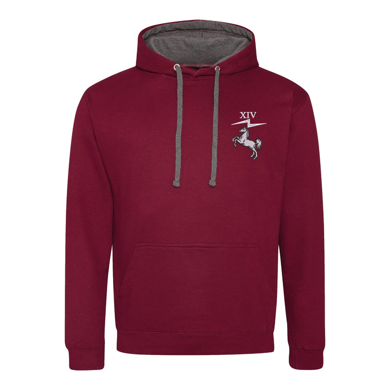 14 Signal Regiment Varsity Contrast Hoodie