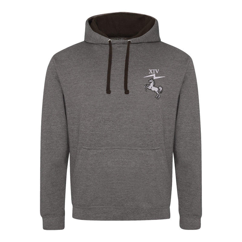 14 Signal Regiment Varsity Contrast Hoodie