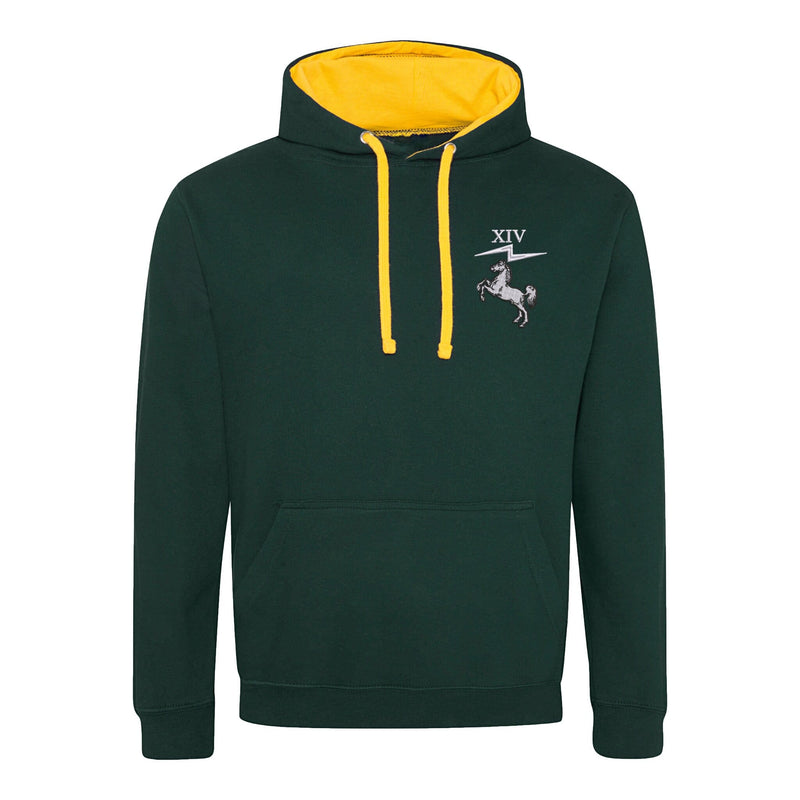 14 Signal Regiment Varsity Contrast Hoodie