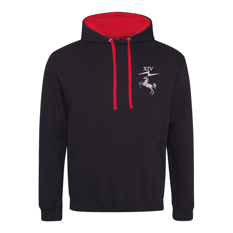14 Signal Regiment Varsity Contrast Hoodie