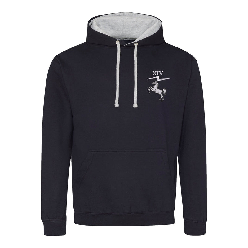 14 Signal Regiment Varsity Contrast Hoodie