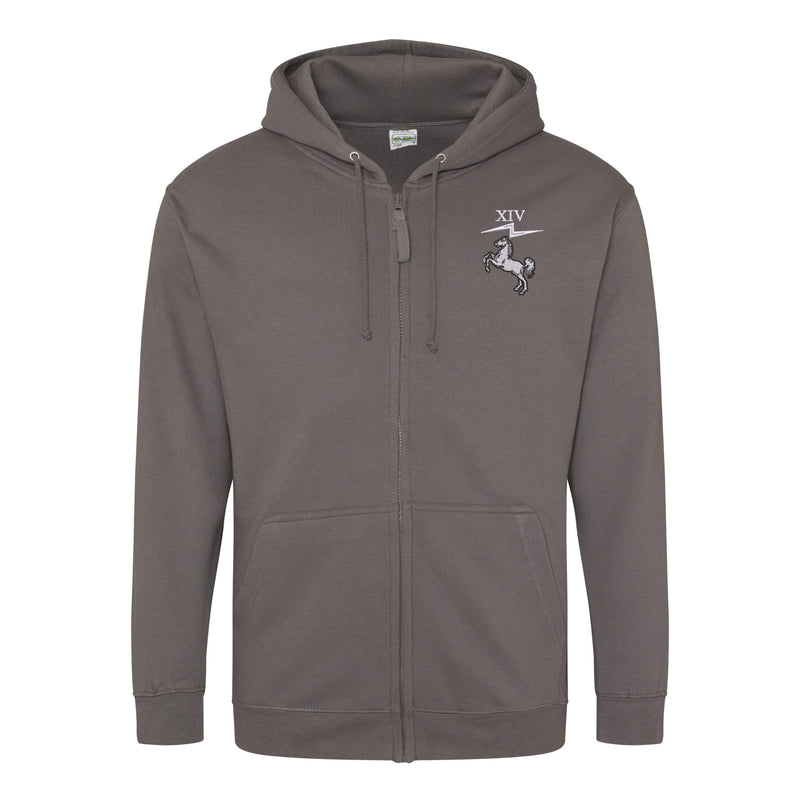 14 Signal Regiment Zipped Hoodie