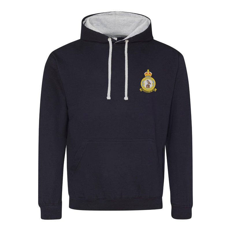 144 Signals Unit - RAF Varsity Contrast Hoodie
