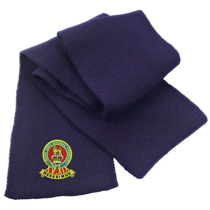 15th/19th Kings Royal Hussars Heavy Knit Scarf