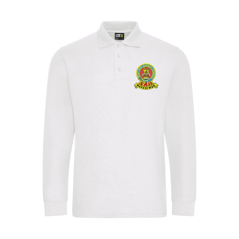 15th/19th Kings Royal Hussars Long Sleeve Polo Shirt