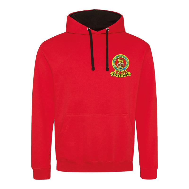 15th/19th Kings Royal Hussars Varsity Contrast Hoodie