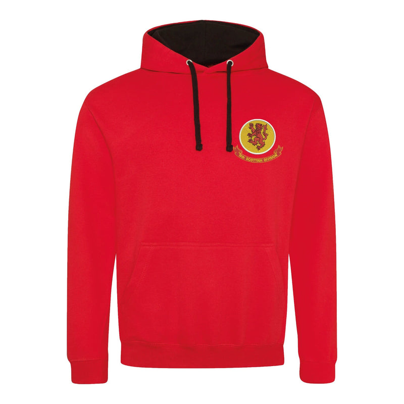 15th Scottish Infantry Division Varsity Contrast Hoodie