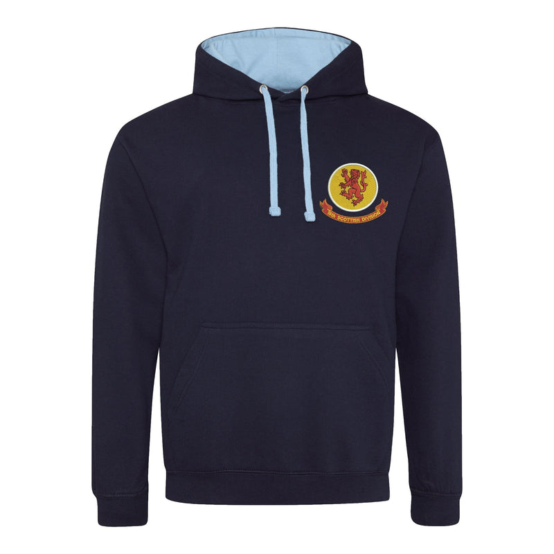 15th Scottish Infantry Division Varsity Contrast Hoodie