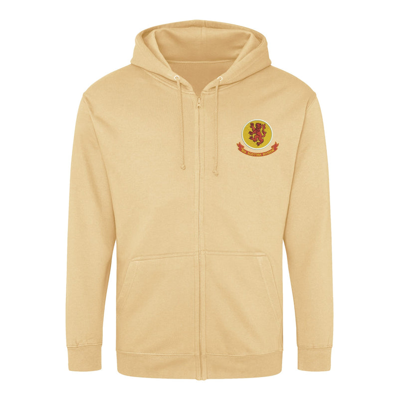 15th Scottish Infantry Division Zipped Hoodie