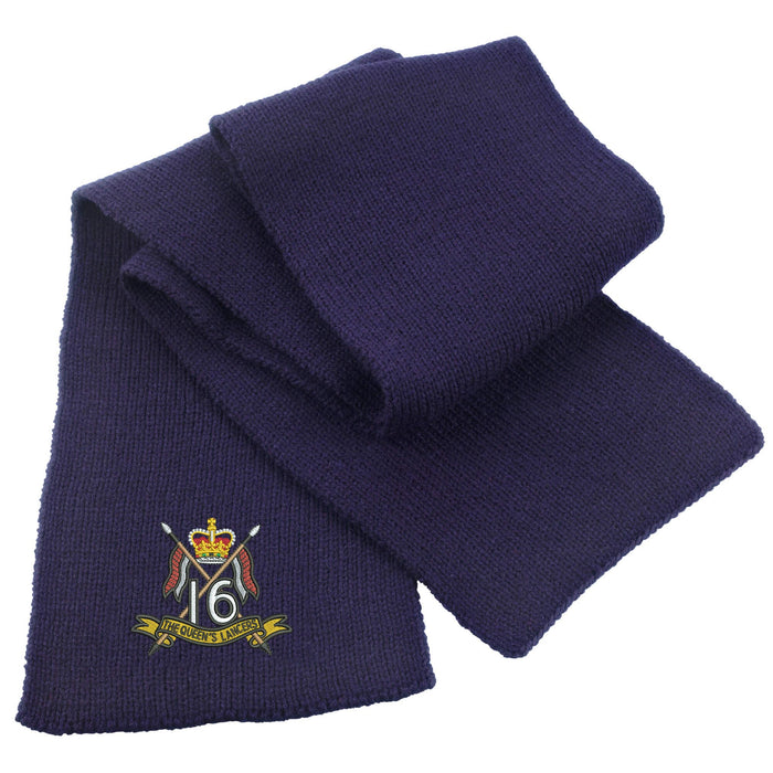16th/5th The Queen's Royal Lancers Heavy Knit Scarf