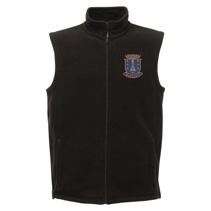 17 Corunna Battery Royal Artillery Regatta Fleece Bodywarmer
