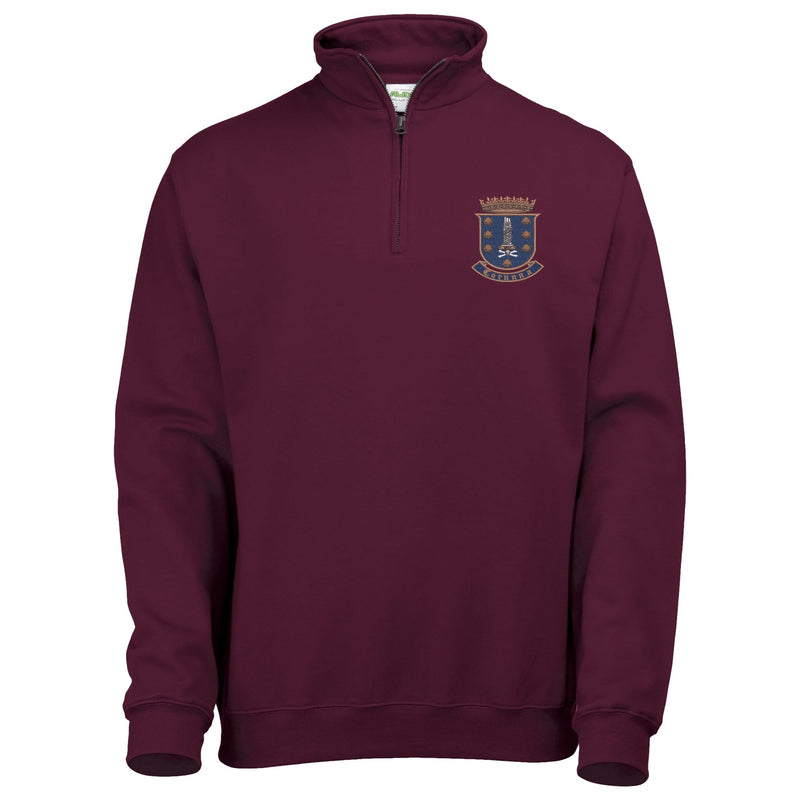 17 Corunna Battery Royal Artillery Quarter Zip Sweatshirt
