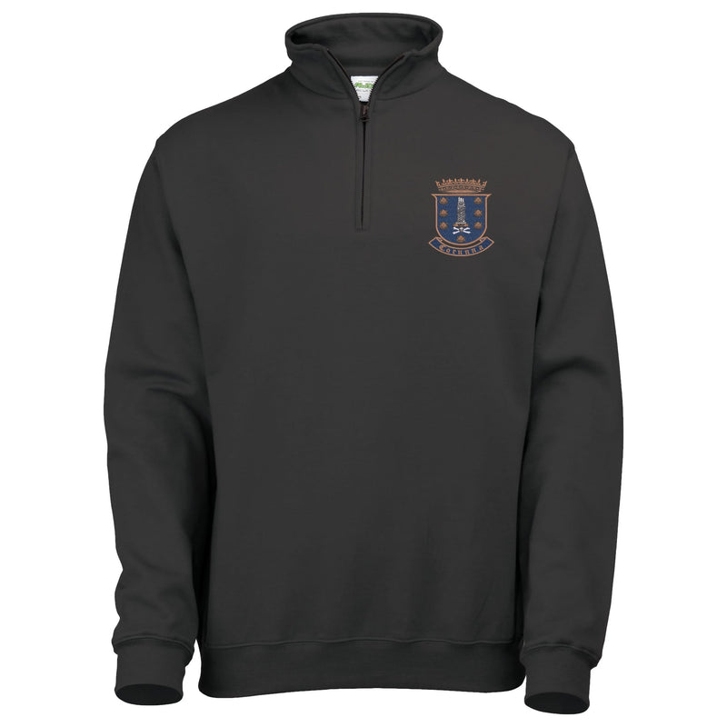 17 Corunna Battery Royal Artillery Quarter Zip Sweatshirt