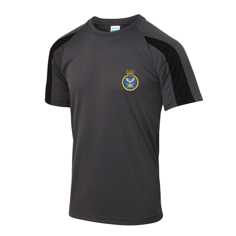 1710 Naval Air Squadron Contrast Polyester T-Shirt