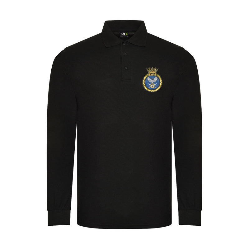 1710 Naval Air Squadron Long Sleeve Polo Shirt