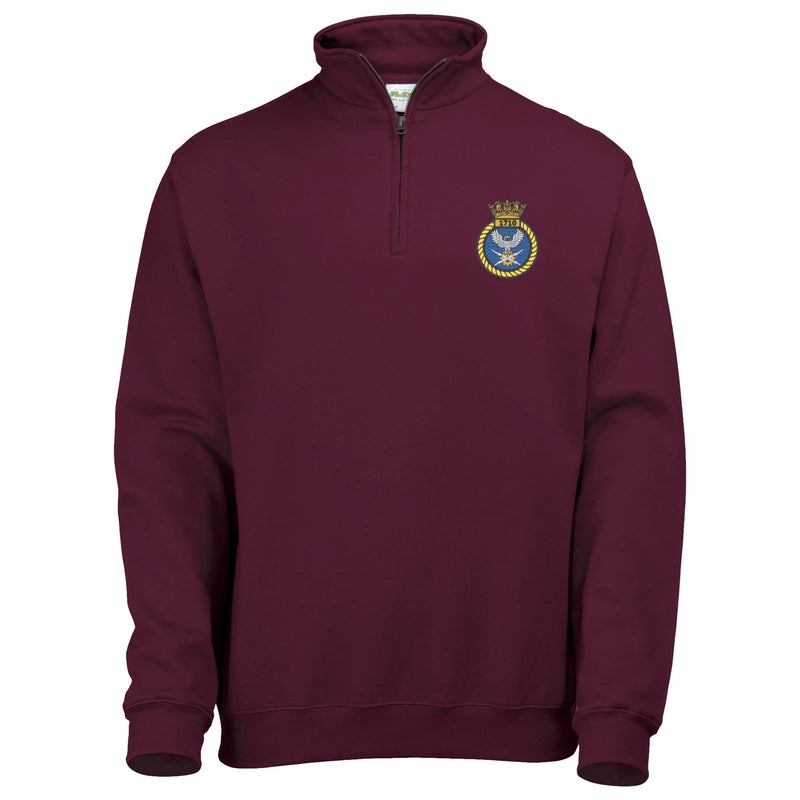 1710 Naval Air Squadron Quarter Zip Sweatshirt