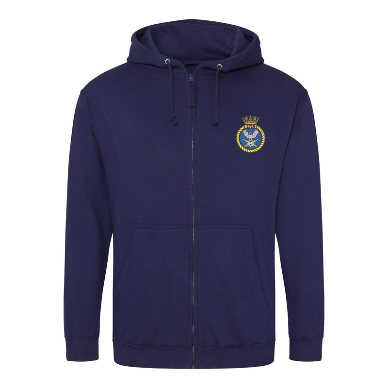 1710 Naval Air Squadron Zipped Hoodie