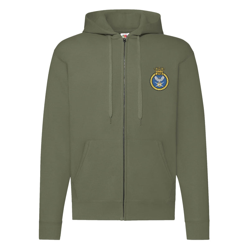 1710 Naval Air Squadron Zipped Hoodie