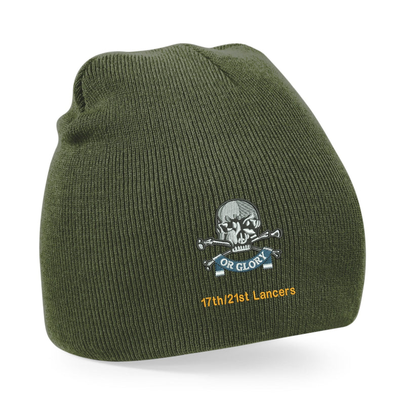 17th/21st Lancers Beanie Hat