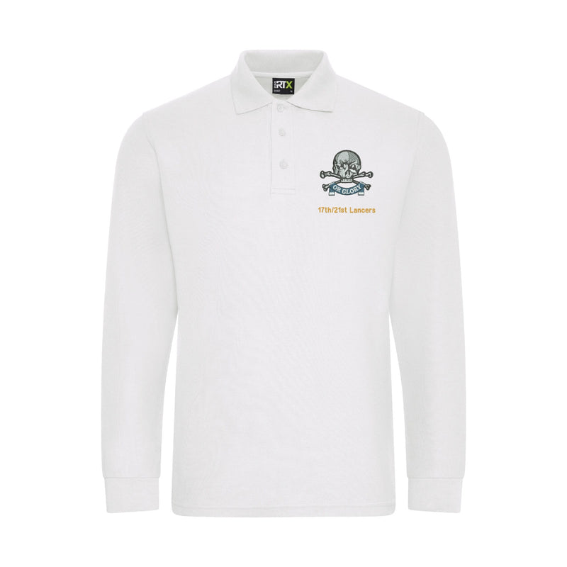 17th/21st Lancers Long Sleeve Polo Shirt