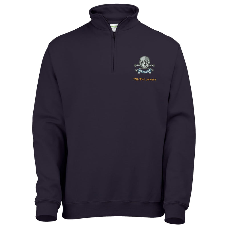 17th/21st Lancers Quarter Zip Sweatshirt