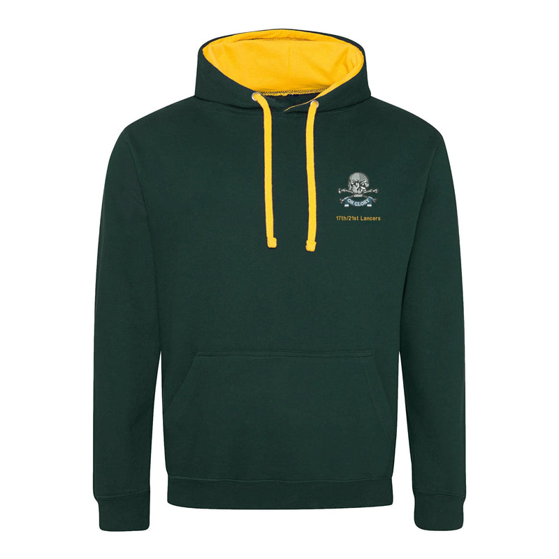17th/21st Lancers Varsity Contrast Hoodie