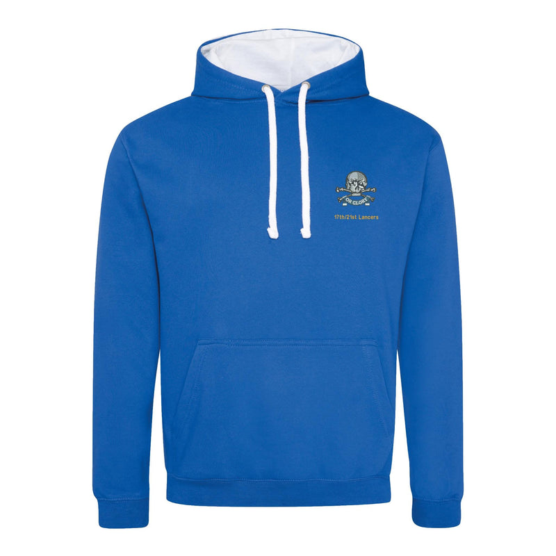 17th/21st Lancers Varsity Contrast Hoodie