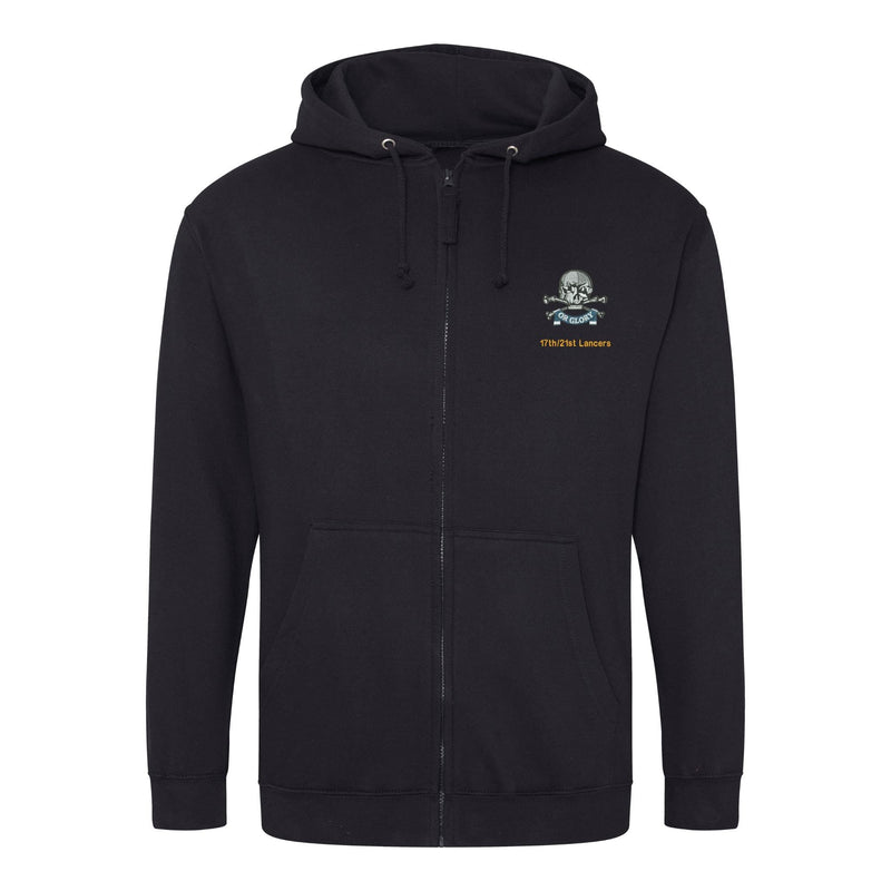 17th/21st Lancers Zipped Hoodie