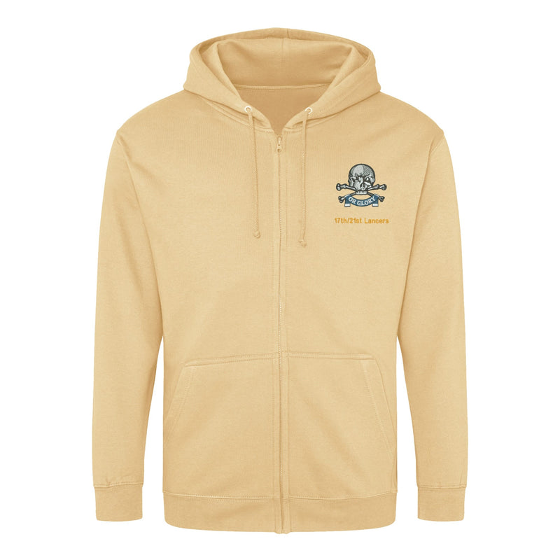 17th/21st Lancers Zipped Hoodie