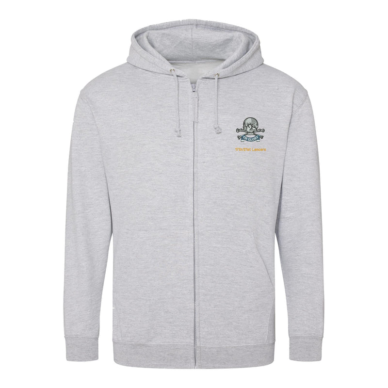 17th/21st Lancers Zipped Hoodie