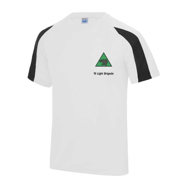 19th Light Brigade Contrast Polyester T-Shirt