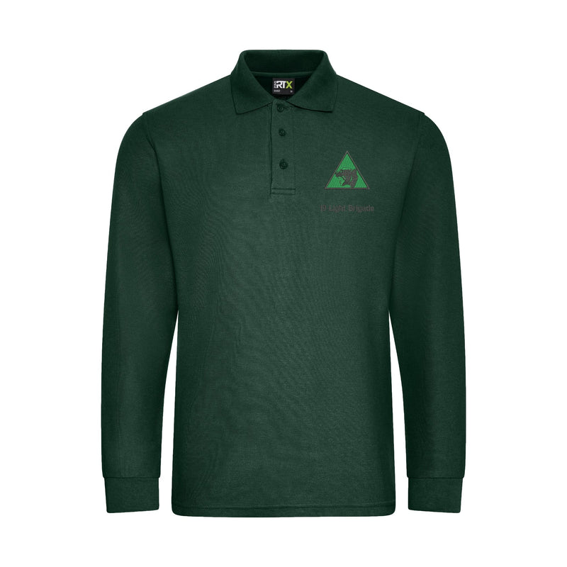 19th Light Brigade Long Sleeve Polo Shirt