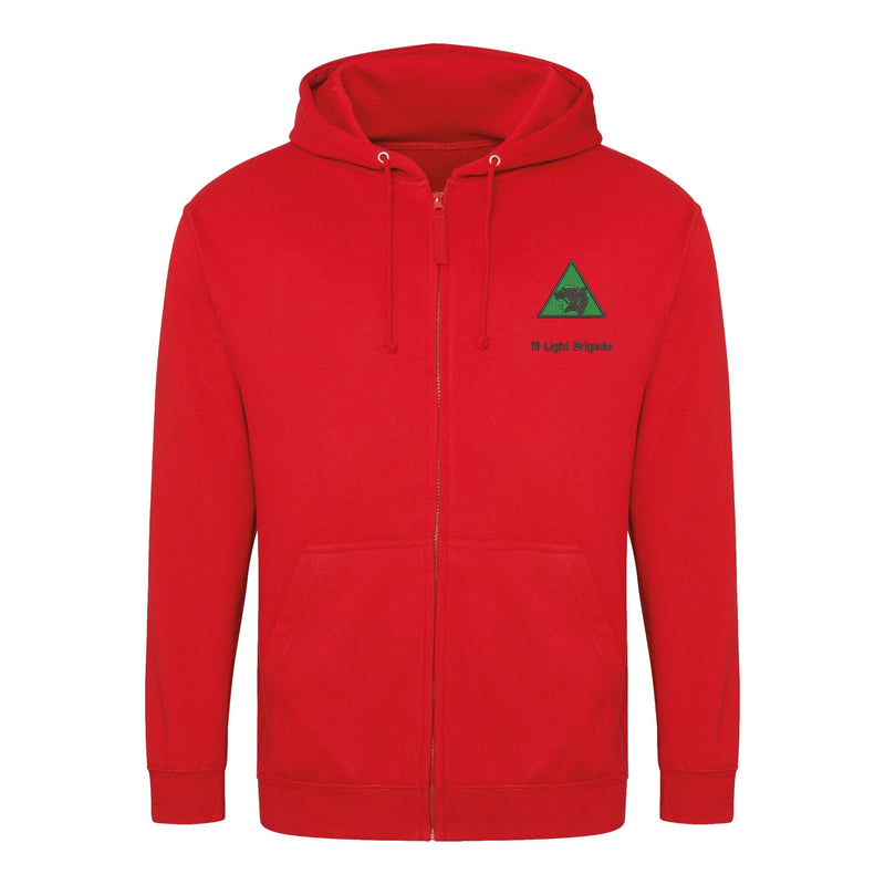 19th Light Brigade Zipped Hoodie
