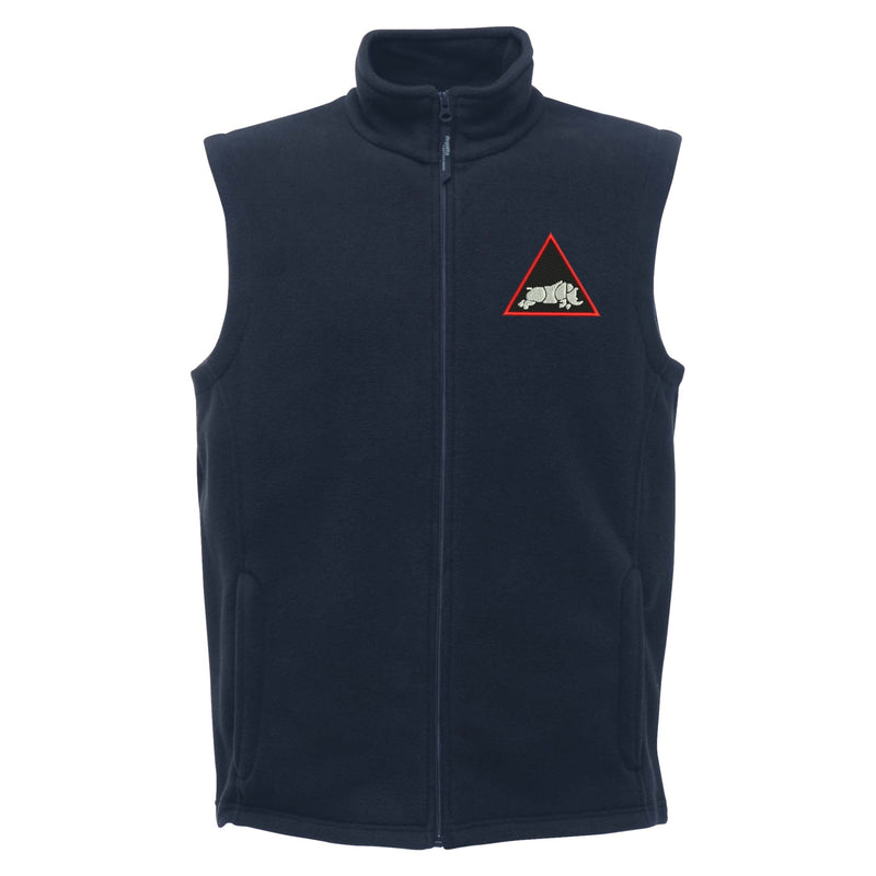 1st Armoured Division Regatta Fleece Bodywarmer