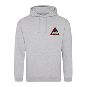 1st Armoured Division Hoodie Heather Grey