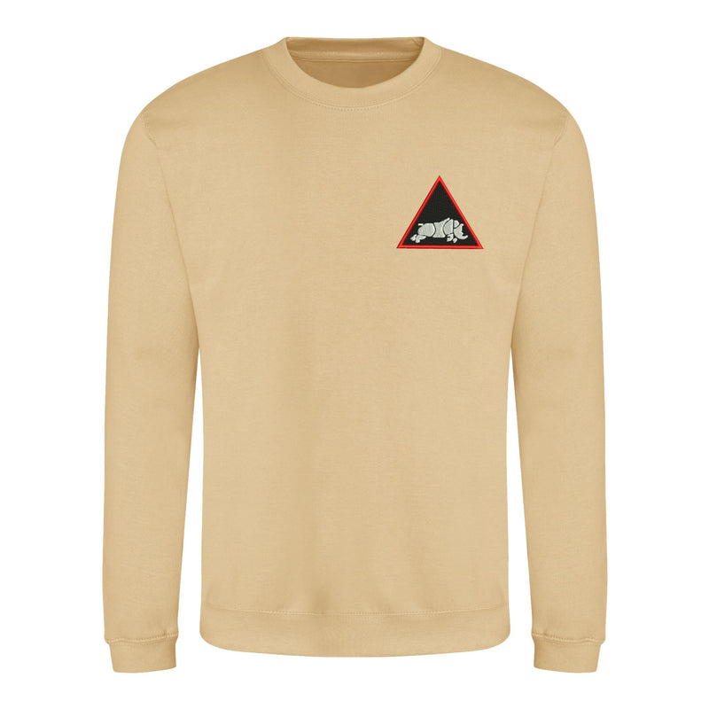 1stArmouredDivisionSweatshirtSteelgrey
