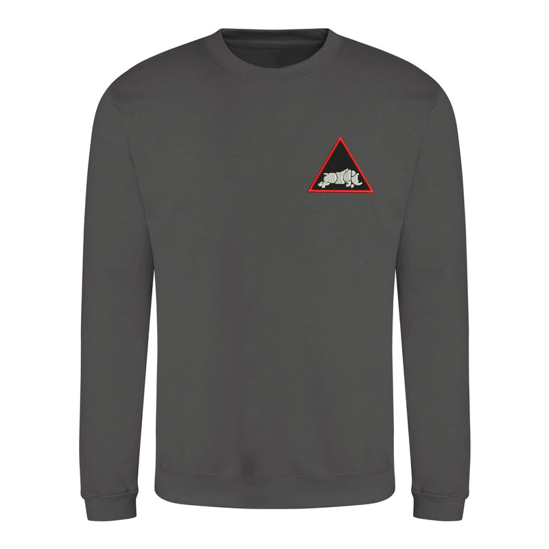 1st Armoured Division Sweatshirt Royal Blue