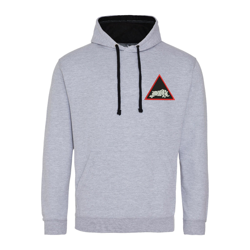 1st Armoured Division Varsity Contrast Hoodie