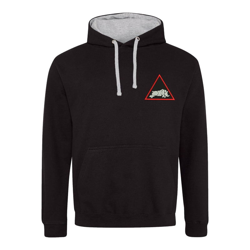 1st Armoured Division Varsity Contrast Hoodie