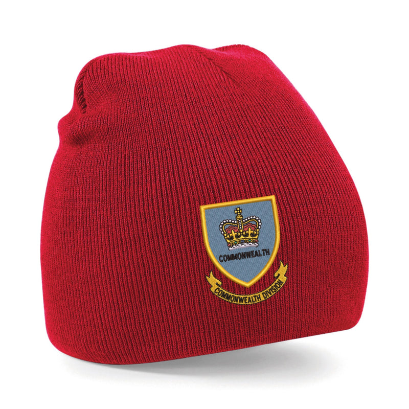 1st Commonwealth Division Beanie Hat