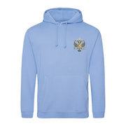 1st Queens Dragoon Guards Hoodie CornflowerBlue