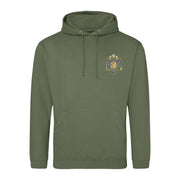 1st Queens Dragoon Guards Hoodie Earthy Green