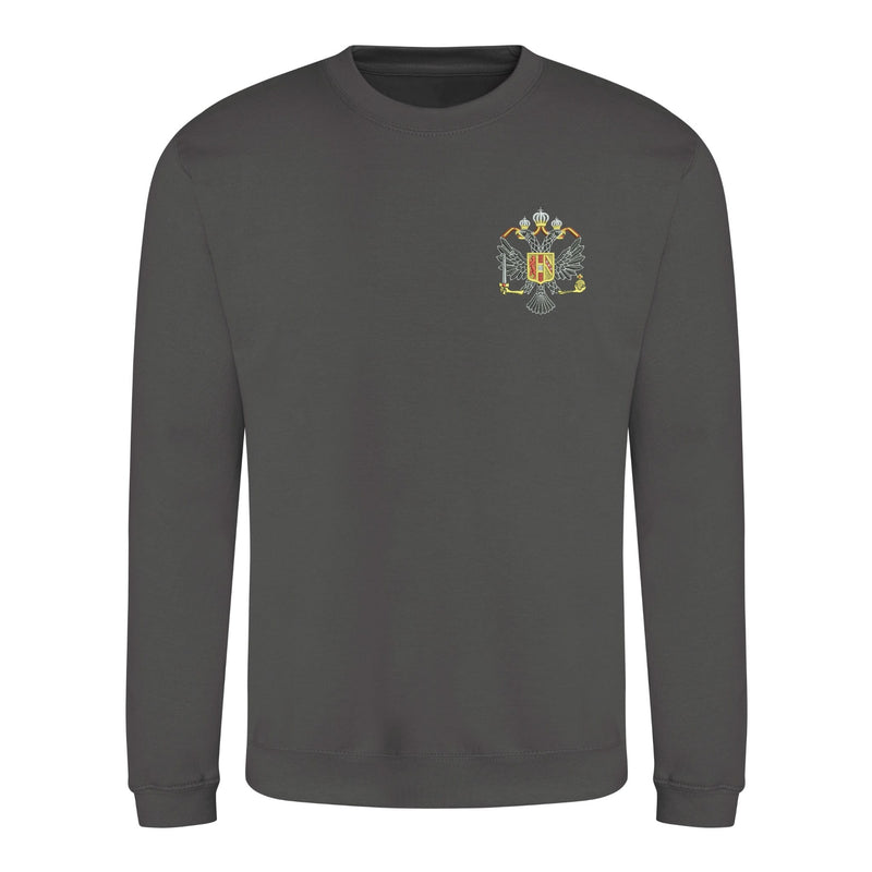 1st Queens Dragoon Guards Sweatshirt Royal Blue